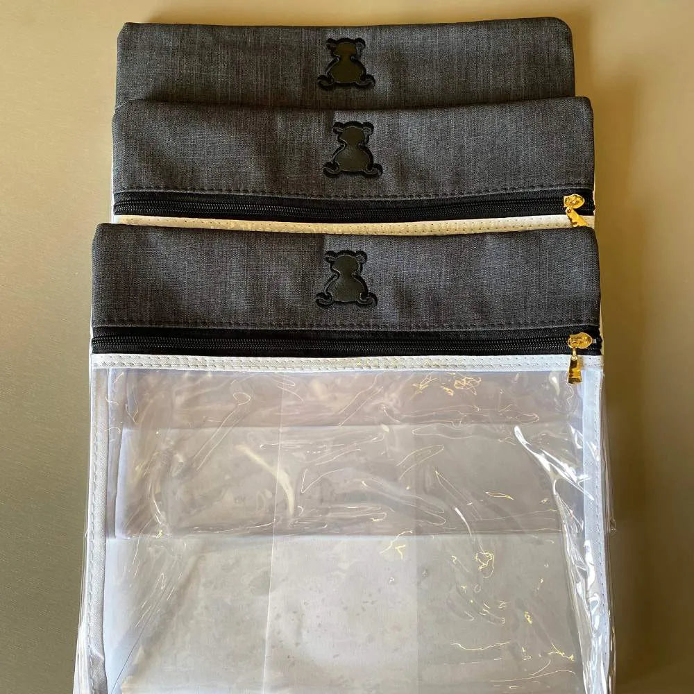 Kit Baby 4 Personalizado | Linho Preto I Preto - Imagem 2