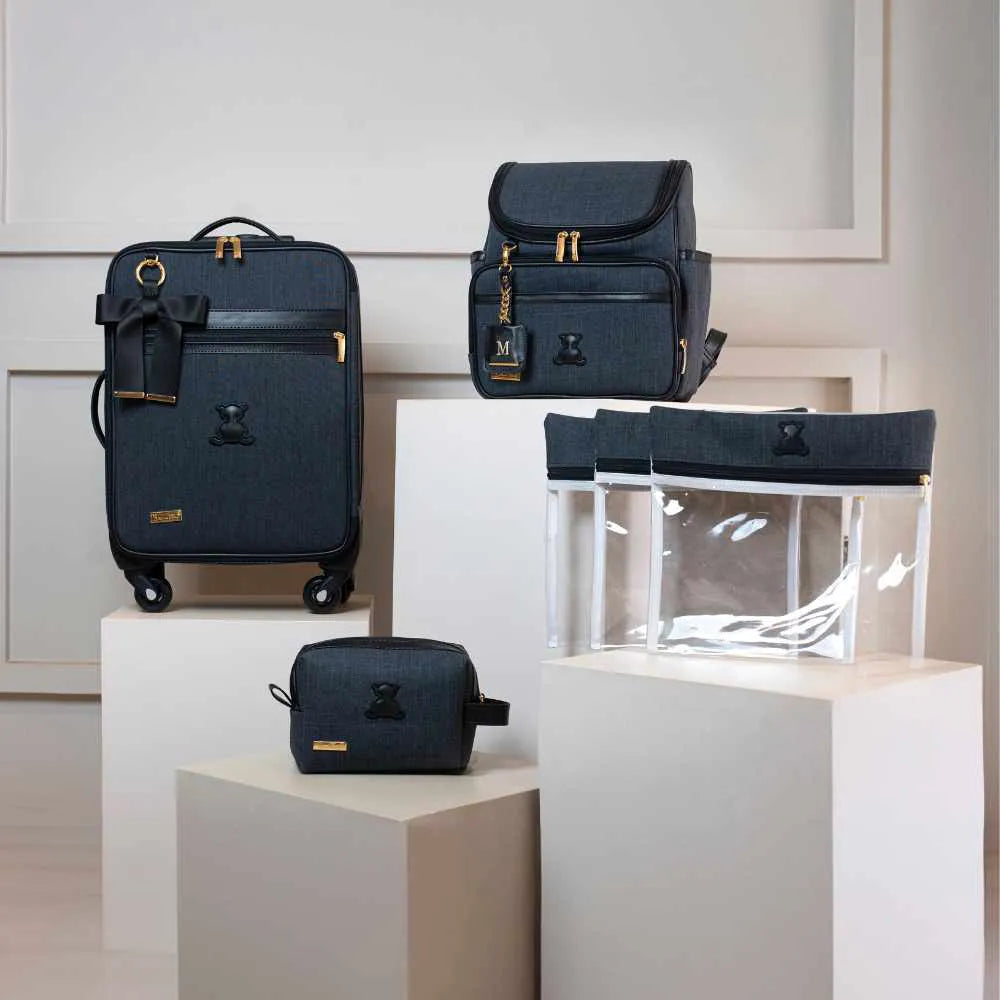 Kit Baby 4 Personalizado | Linho Preto I Preto - Imagem 3