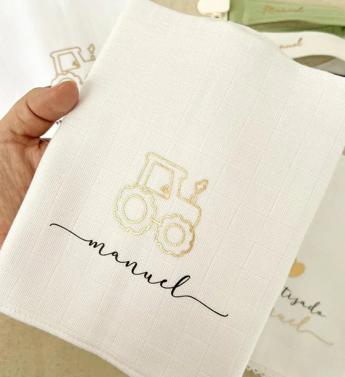 Kit de Fraldinha Completo e Personalizado 20 Peças | Nome do Bebê Personalizado - Imagem 7