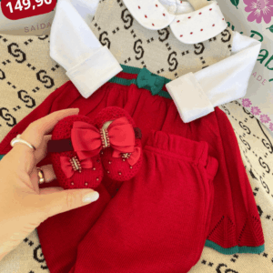 Kit Saída Maternidade Gucci - Personalize Com o Nome da Sua Princesa