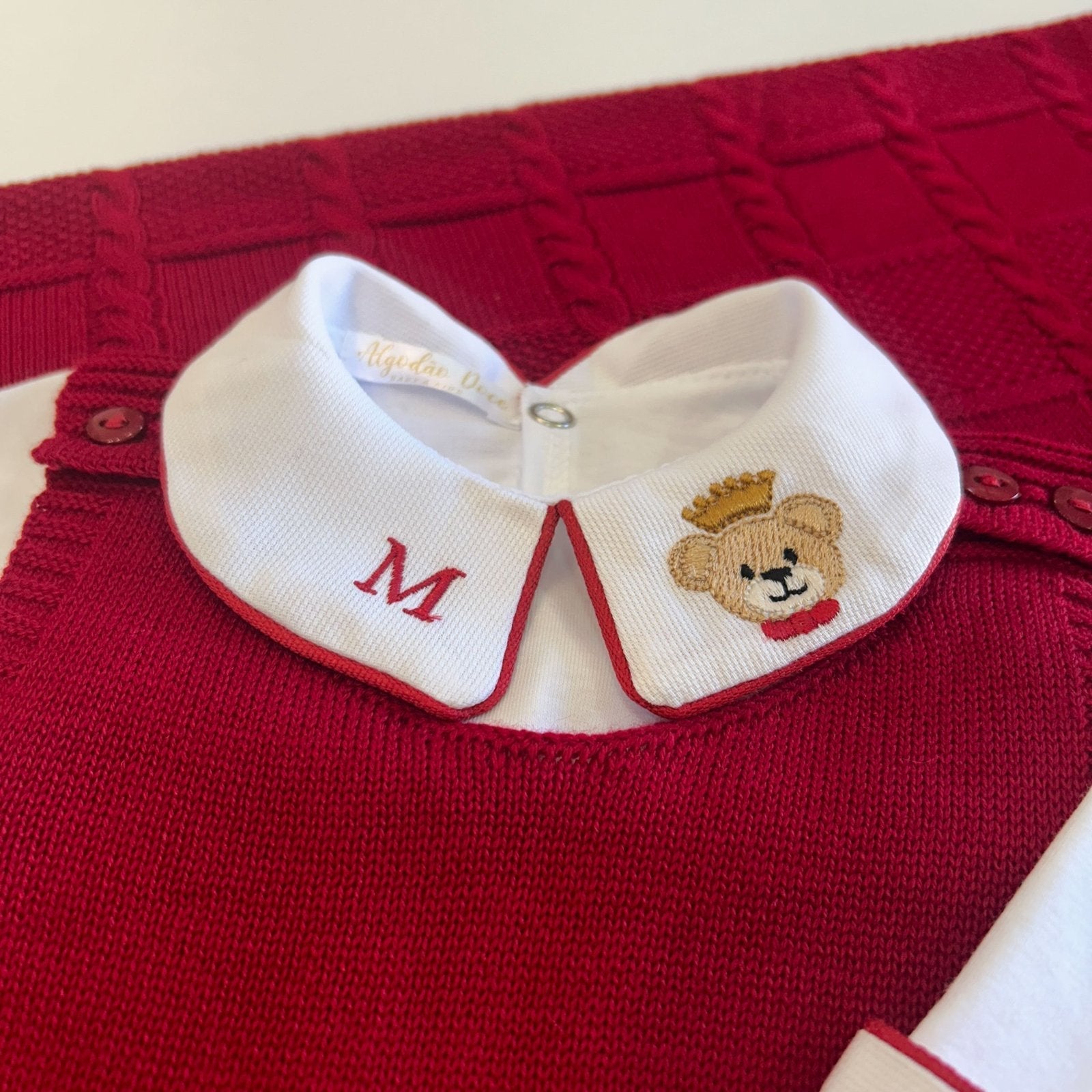 Kit Saída Maternidade Completa Itália | Personalize Com o Nome do Seu Príncipe - Imagem 4
