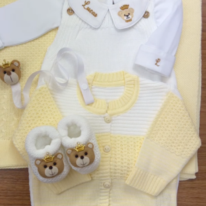 Kit Saída Maternidade Personalizável Completa Lucas | Personalize Com o Nome do Seu Príncipe