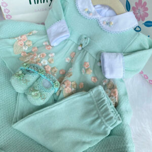 Kit Saída Maternidade Izabella Personalizado | Personalize Com o Nome da Sua Princesa