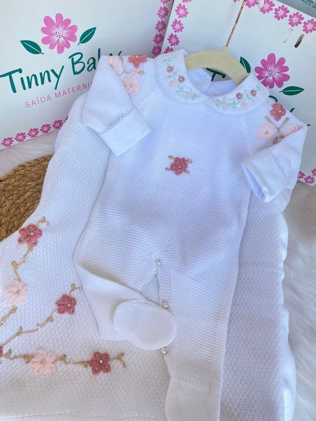 Kit Saída Maternidade Laurinha - Personalize Com o Nome da Sua Princesa - Imagem 3