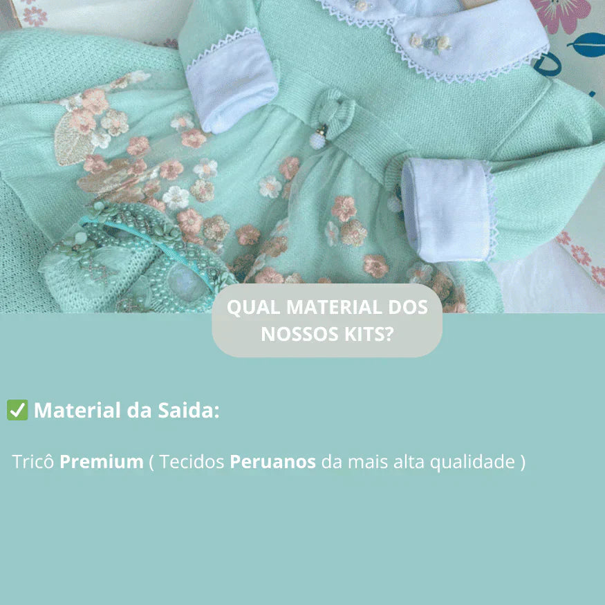 Kit Saída Maternidade Izabella Personalizado | Personalize Com o Nome da Sua Princesa - Imagem 2