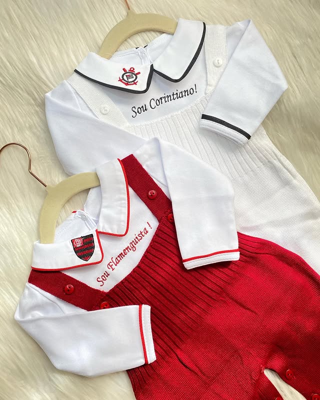 PROMOÇÃO Kit Saída Maternidade TIME FAVORITO Completa - Veste Até 4 Meses (Menino) - Imagem 2