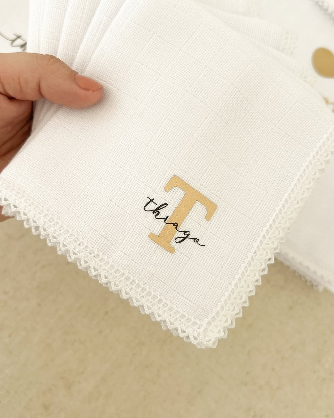 Kit de Fraldinha Completo e Personalizado 20 Peças | Nome do Bebê Personalizado - Imagem 9