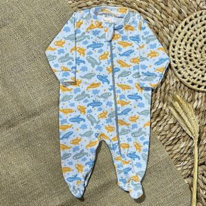 Macacão Ziper Suedine Estampado Masculino