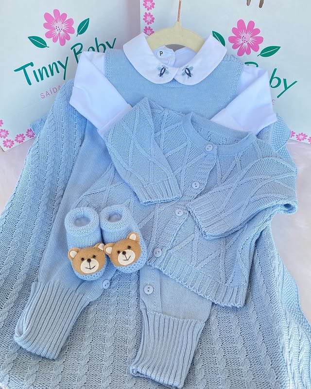 Kit Saída Maternidade LION Personalizável Completa | Personalize Com o Nome do Seu Príncipe - Imagem 2