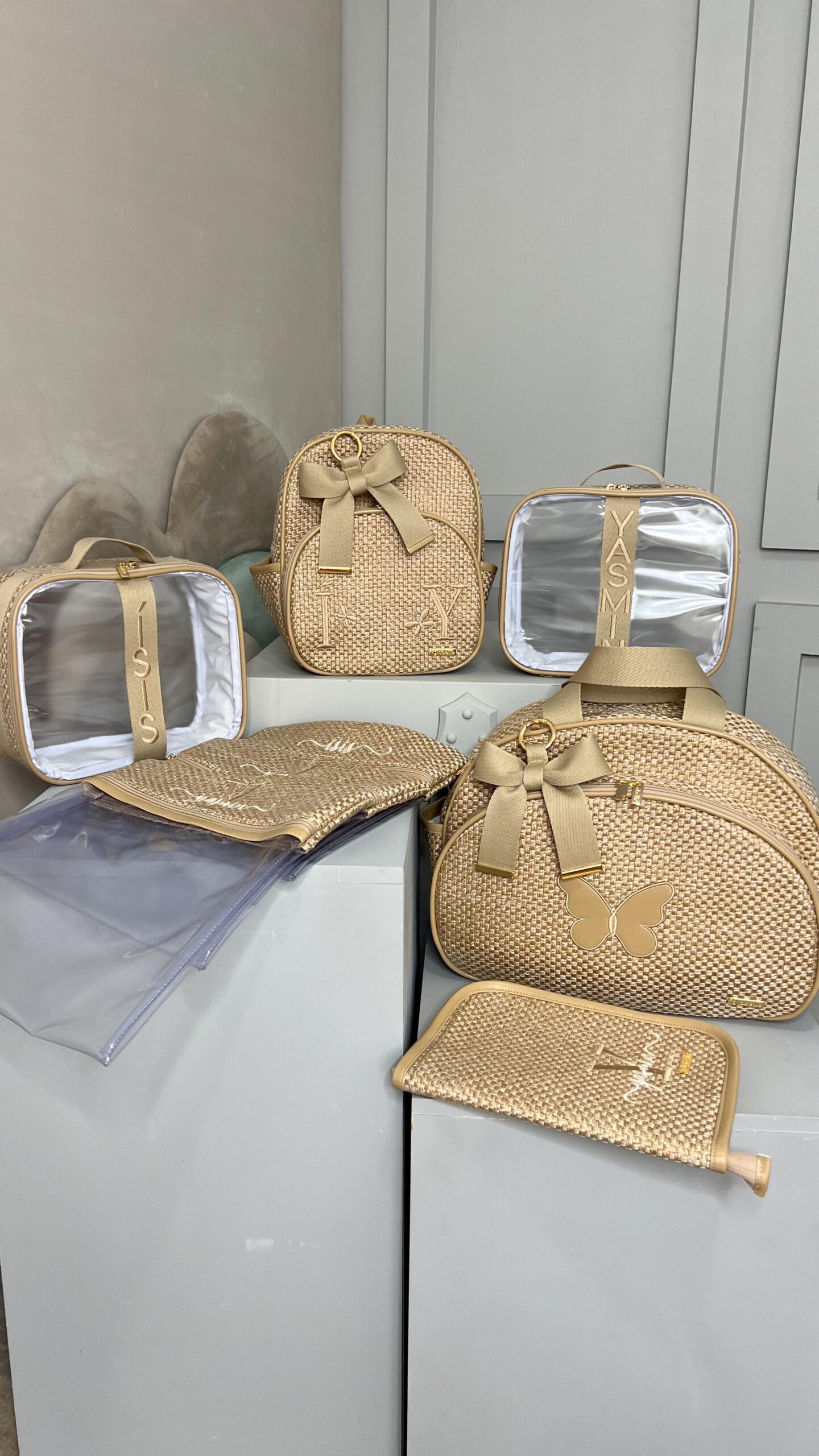 PROMOÇÃO Kit de Bolsas Maternidade 100% Personalizado com nome do Principe/Princesa - Imagem 9