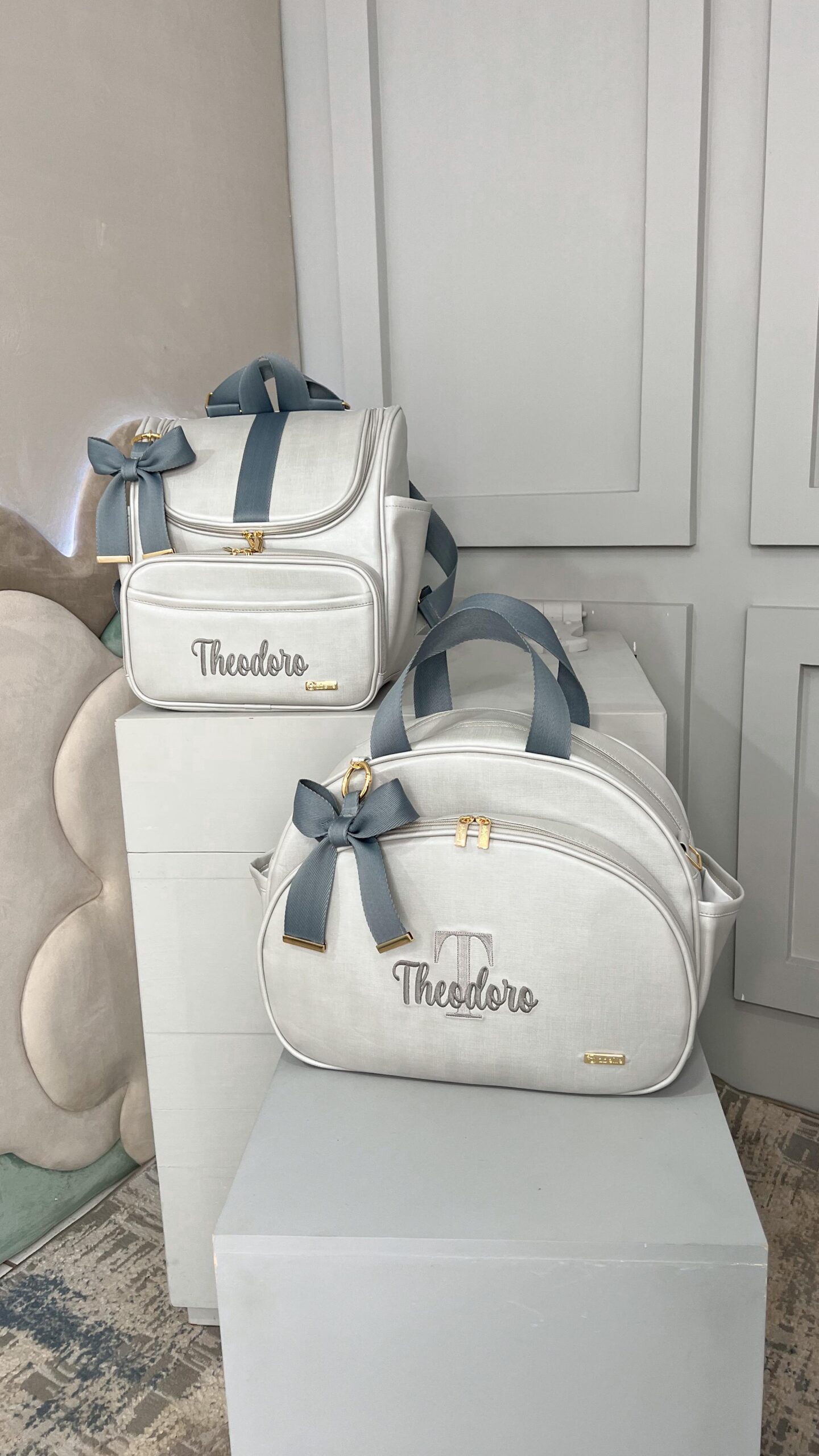 PROMOÇÃO Kit de Bolsas Maternidade 100% Personalizado com nome do Principe/Princesa - Imagem 15