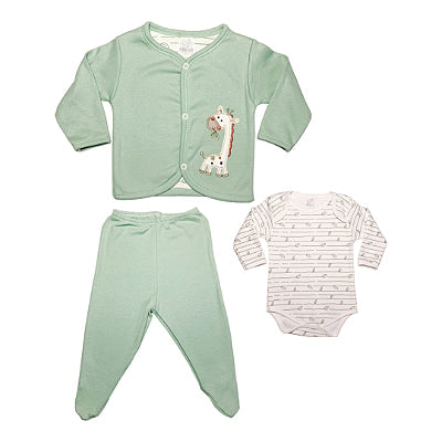 Kit 2 Conjuntos Body, Culote e Casaco Nilly Baby - Imagem 2
