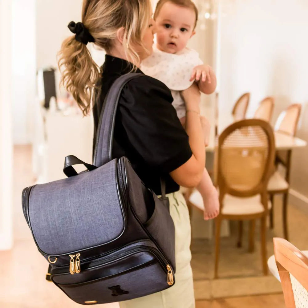 Kit Baby 4 Personalizado | Linho Preto I Preto - Imagem 9