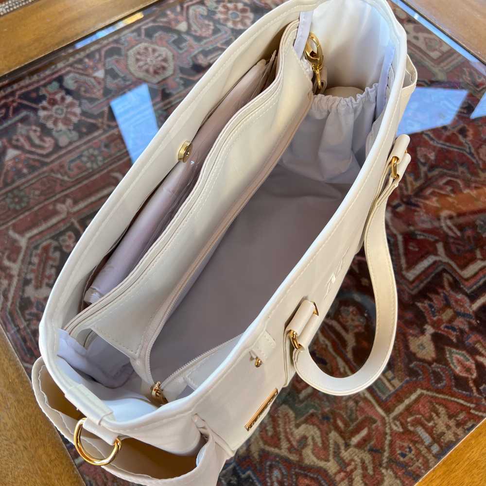 Bolsa maternidade Mini Lumy Bege | Personalizado - Imagem 2