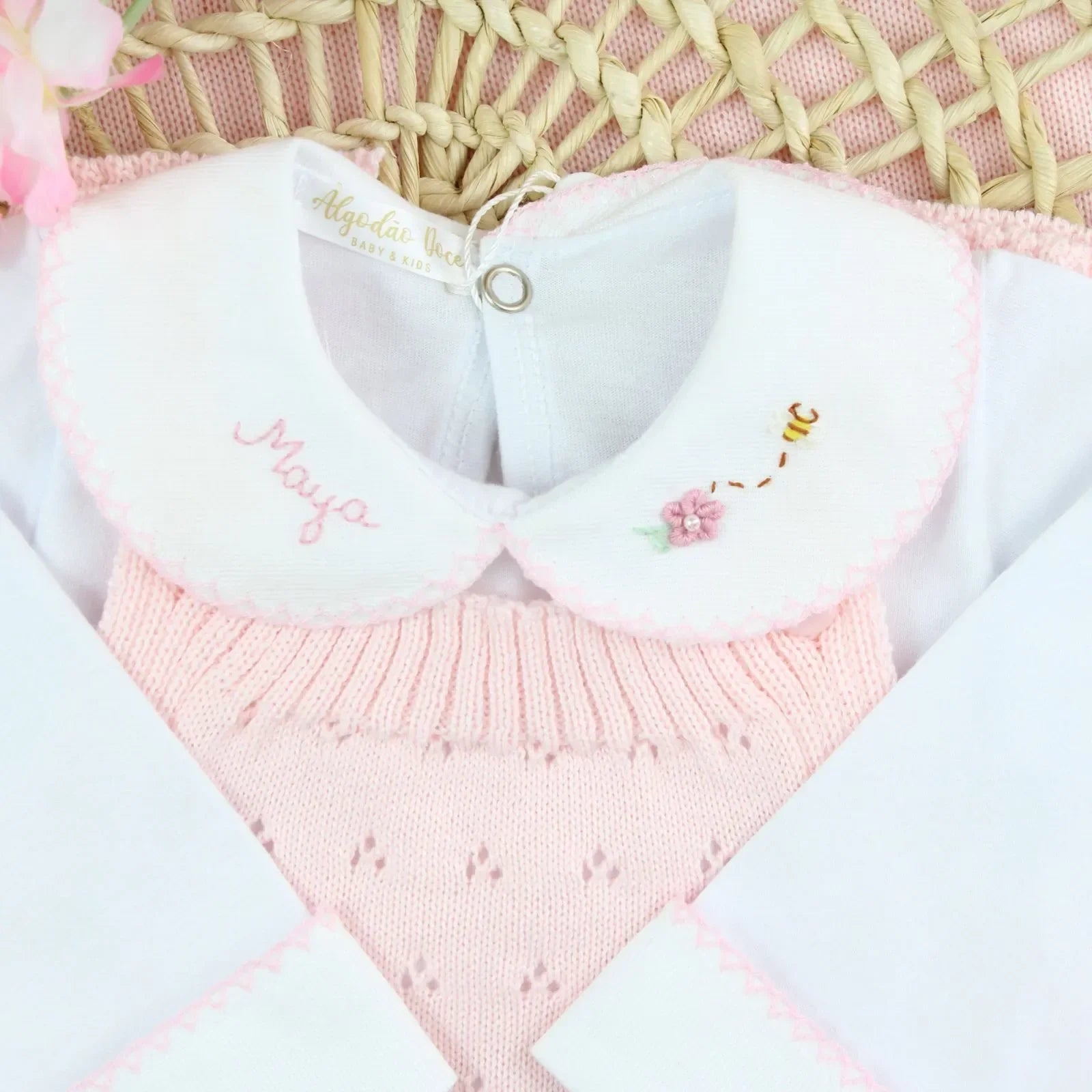 Kit Saída Maternidade Flávia - Personalize Com o Nome da Sua Princesa - Imagem 3