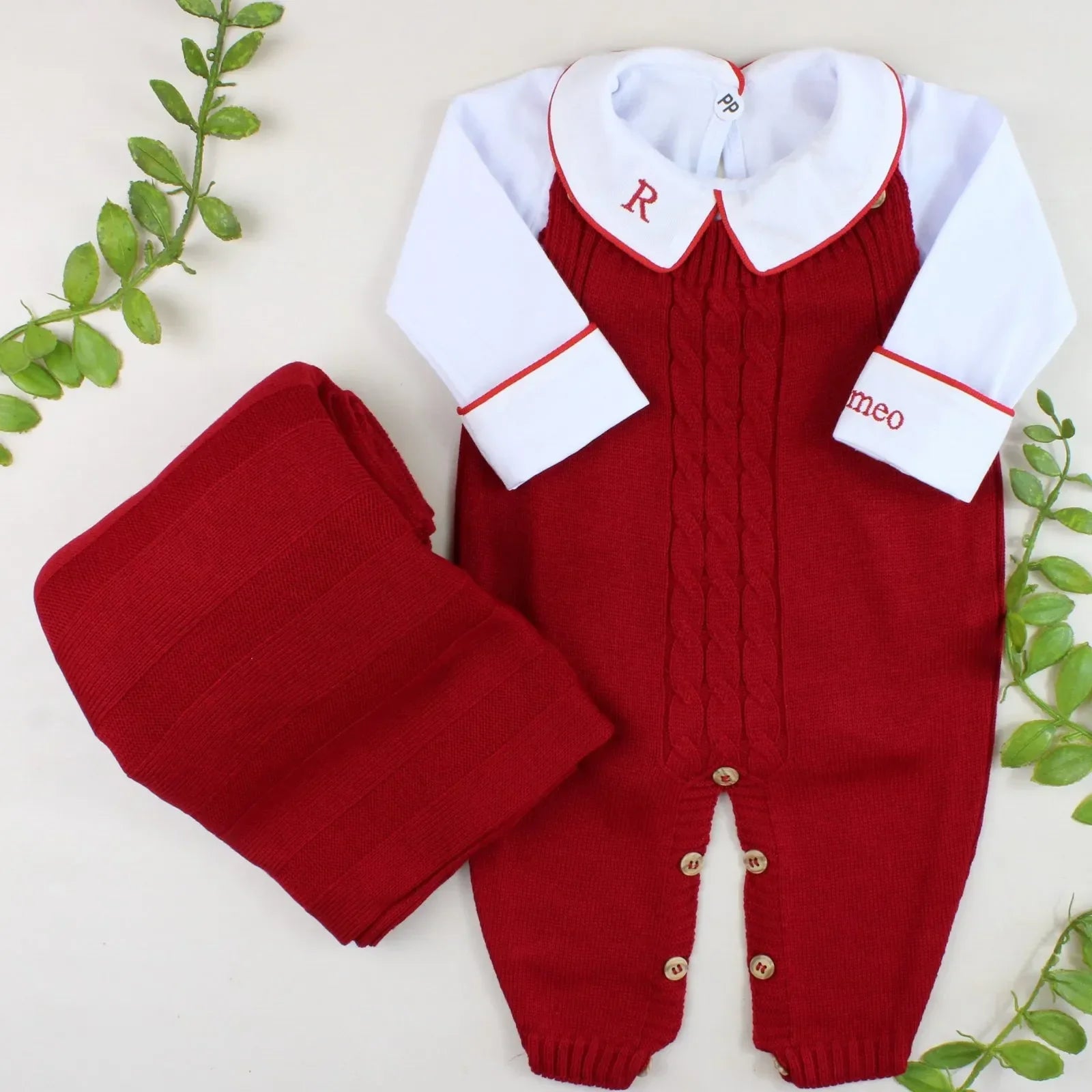 Kit Saída Maternidade Completa Caio | Personalize Com o Nome do Seu Príncipe