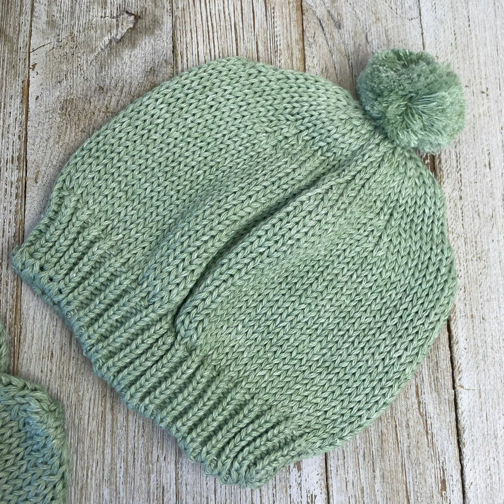 Saída De Maternidade Masculina Bebê Tricô Caio 7 Peças - ACOMPANHA BODY PERSONALIZADO Verde Maré - Imagem 8