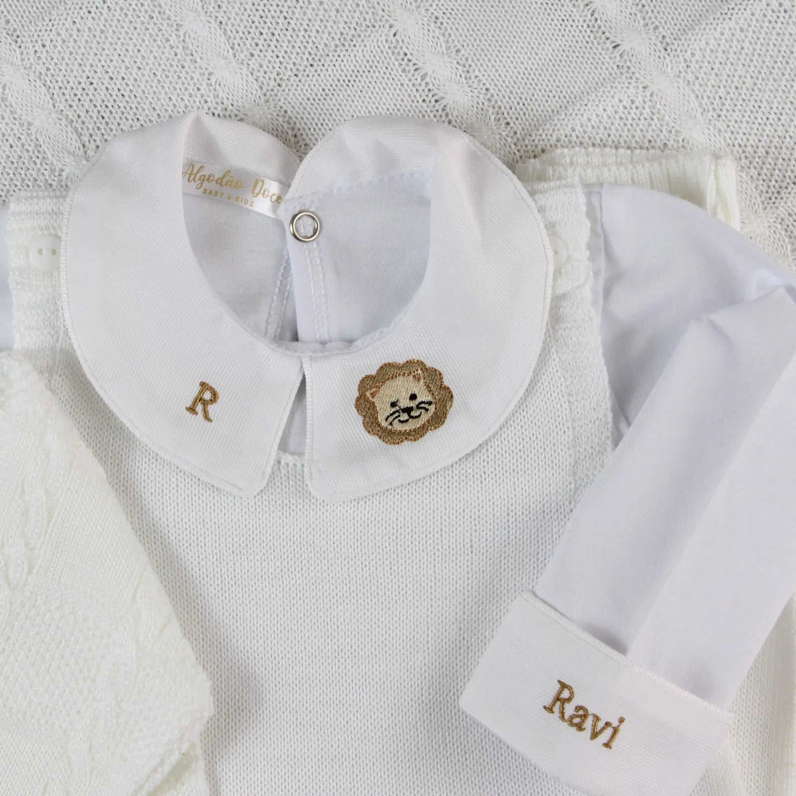 Kit Saída Maternidade Completa Itália | Personalize Com o Nome do Seu Príncipe - Imagem 2