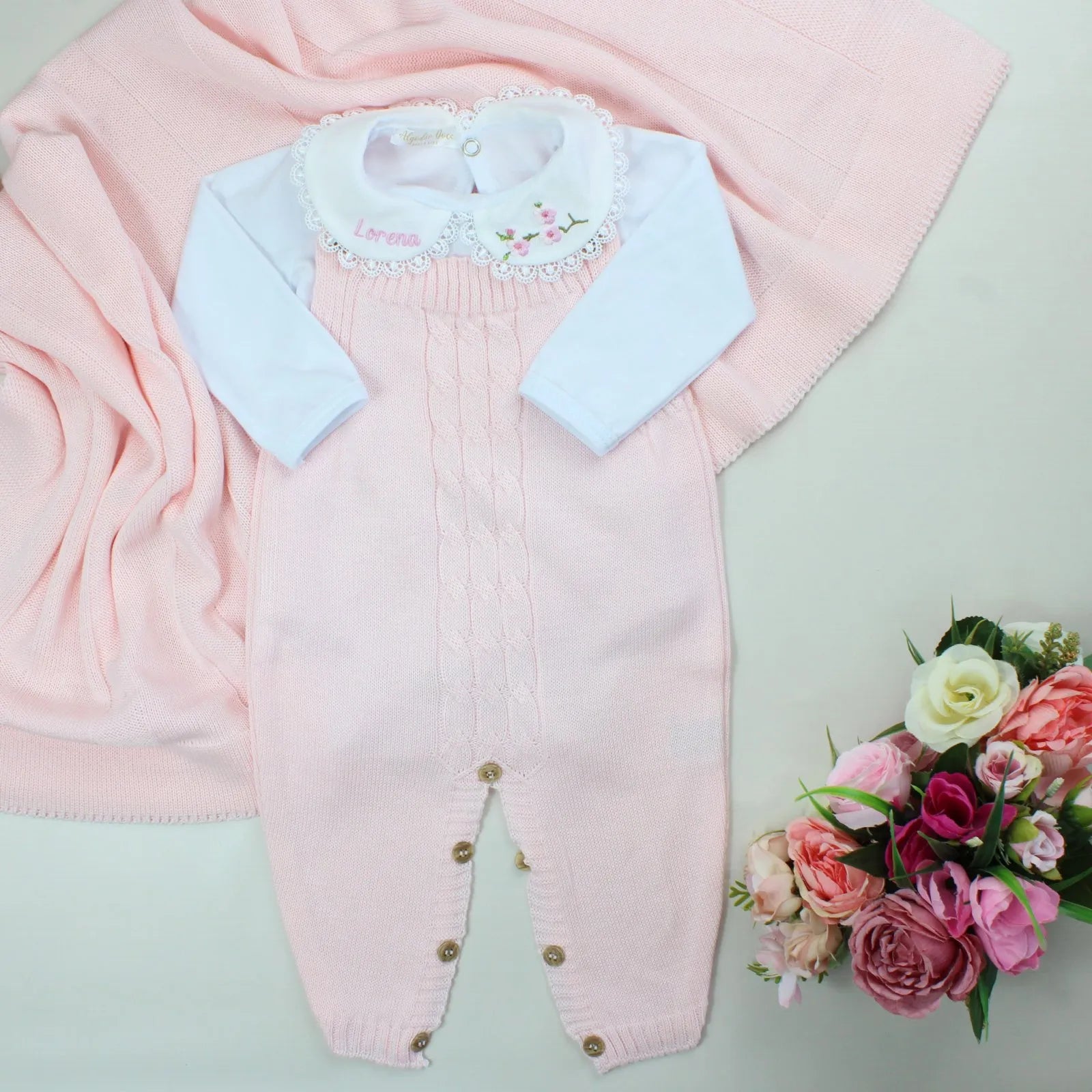 Kit Saída Maternidade Laura- Personalize Com o Nome da Sua Princesa - Imagem 2