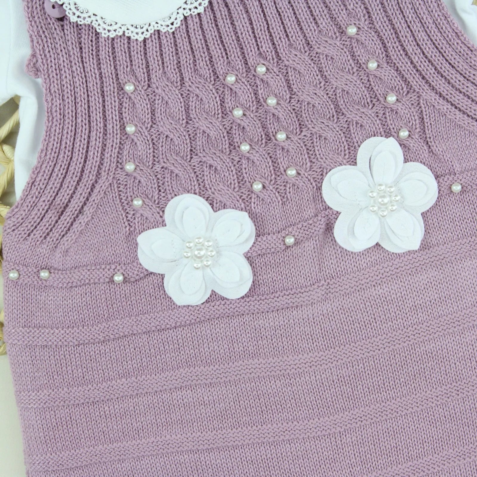 Kit Saída Maternidade Florzinhas - Personalize Com o Nome da Sua Princesa - Imagem 4