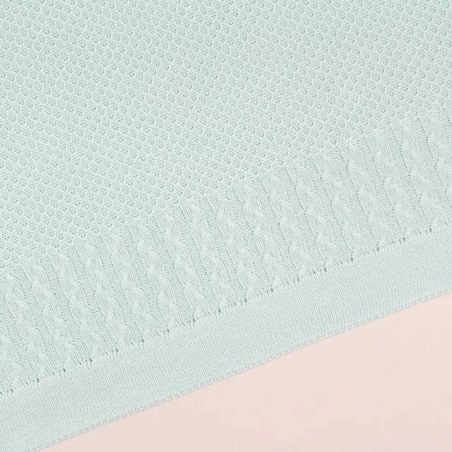 Saída De Maternidade Masculina Bebê Verde Água - Imagem 5