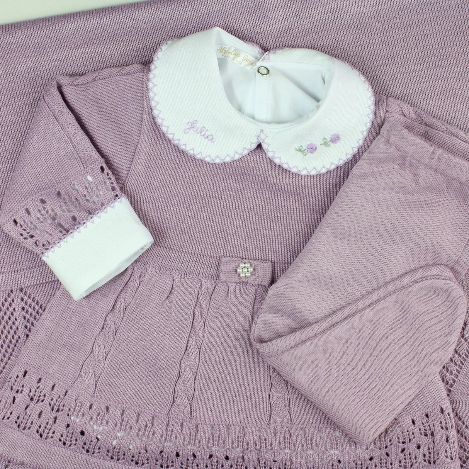 Kit Saída Maternidade Helena - Personalize Com o Nome da Sua Princesa