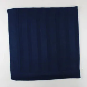 Manta De Tricô Avulsa Básica                                                                        Azul Marinho