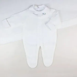 Saída De Maternidade Masculina Bebê  Branco